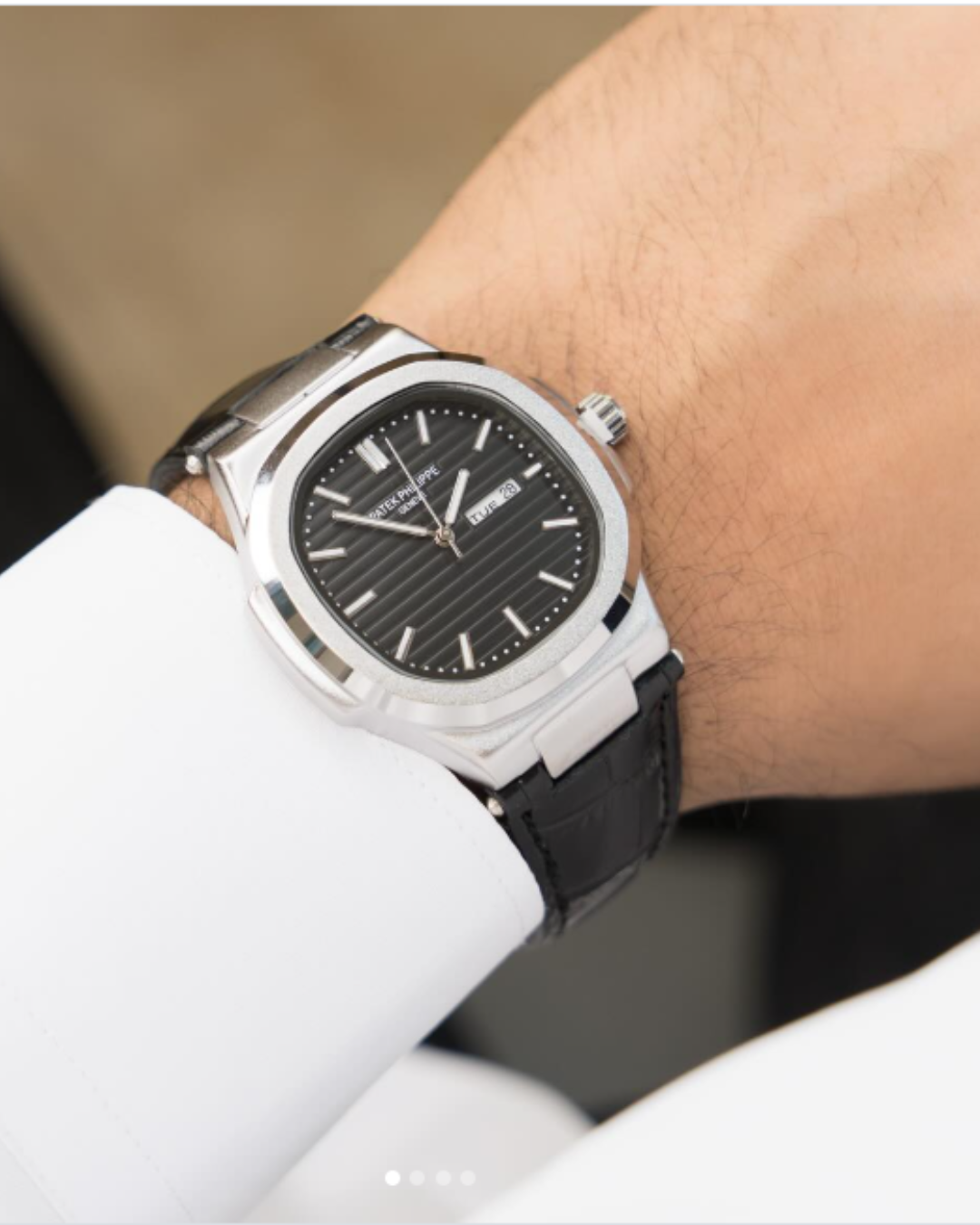 Patek Philippe Strap Watch – All Black