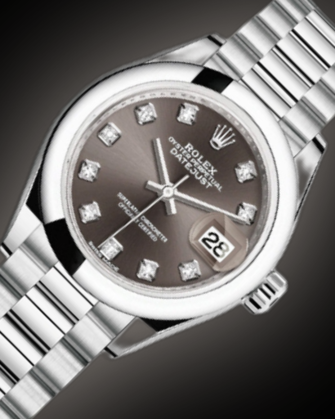 Rolex DateJust Silver