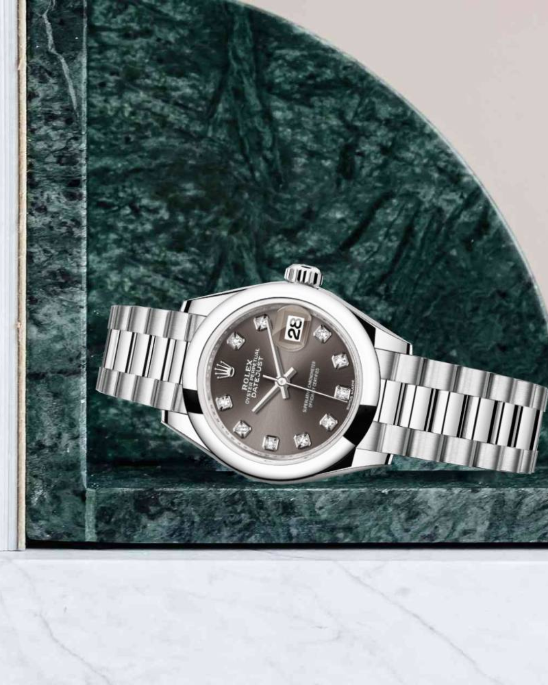 Rolex DateJust Silver