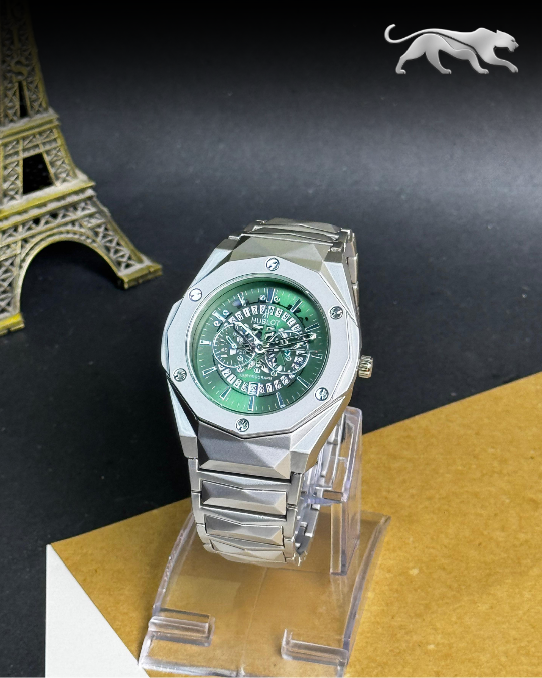 Hublot steel chain high quality heavy weight watch