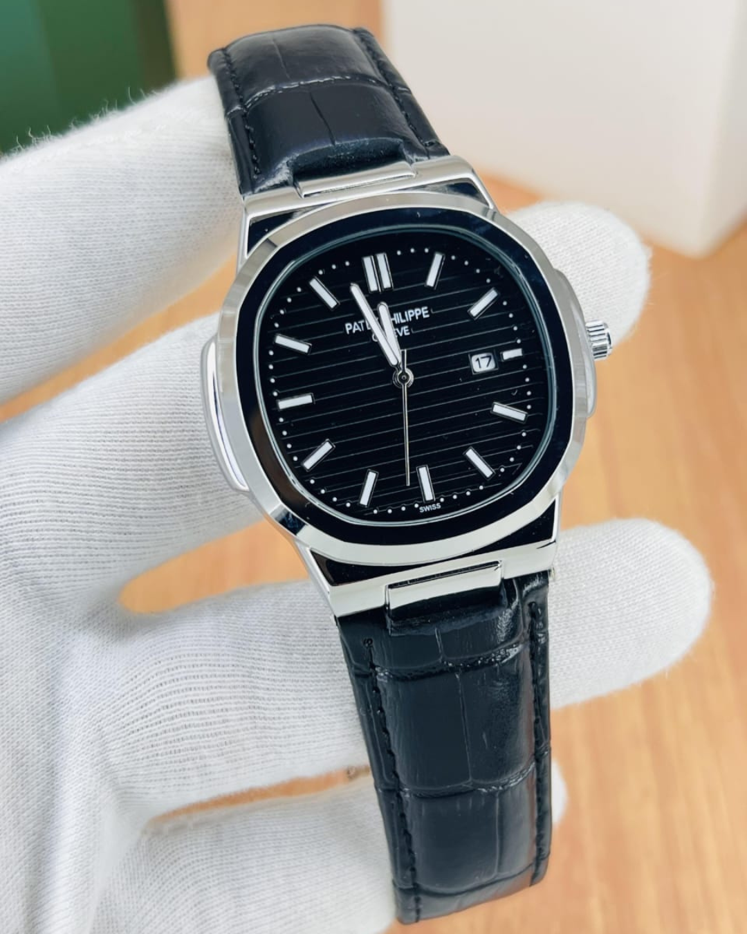 Patek Philippe Strap Watch – All Black
