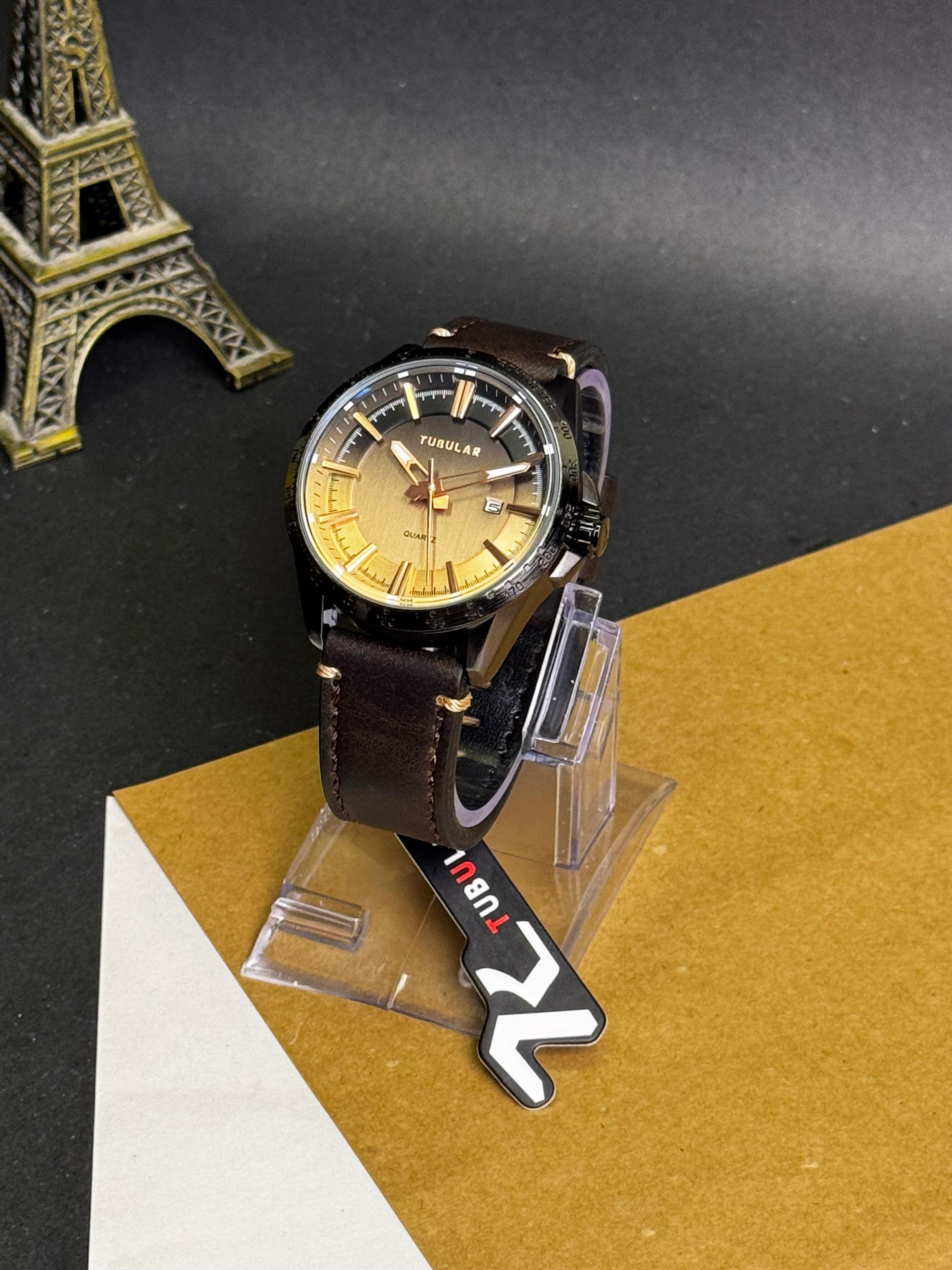 Tubular Analog Date watch (D-5685)